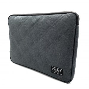 Differ Studio 13-14'' inç Laptop Kılıfı / Kapitoneli Gri